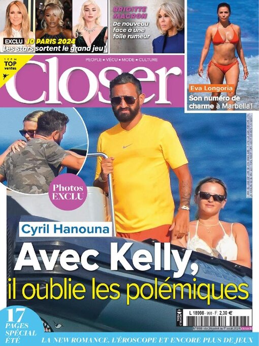 Title details for Closer France by Reworld Media Magazines - Available